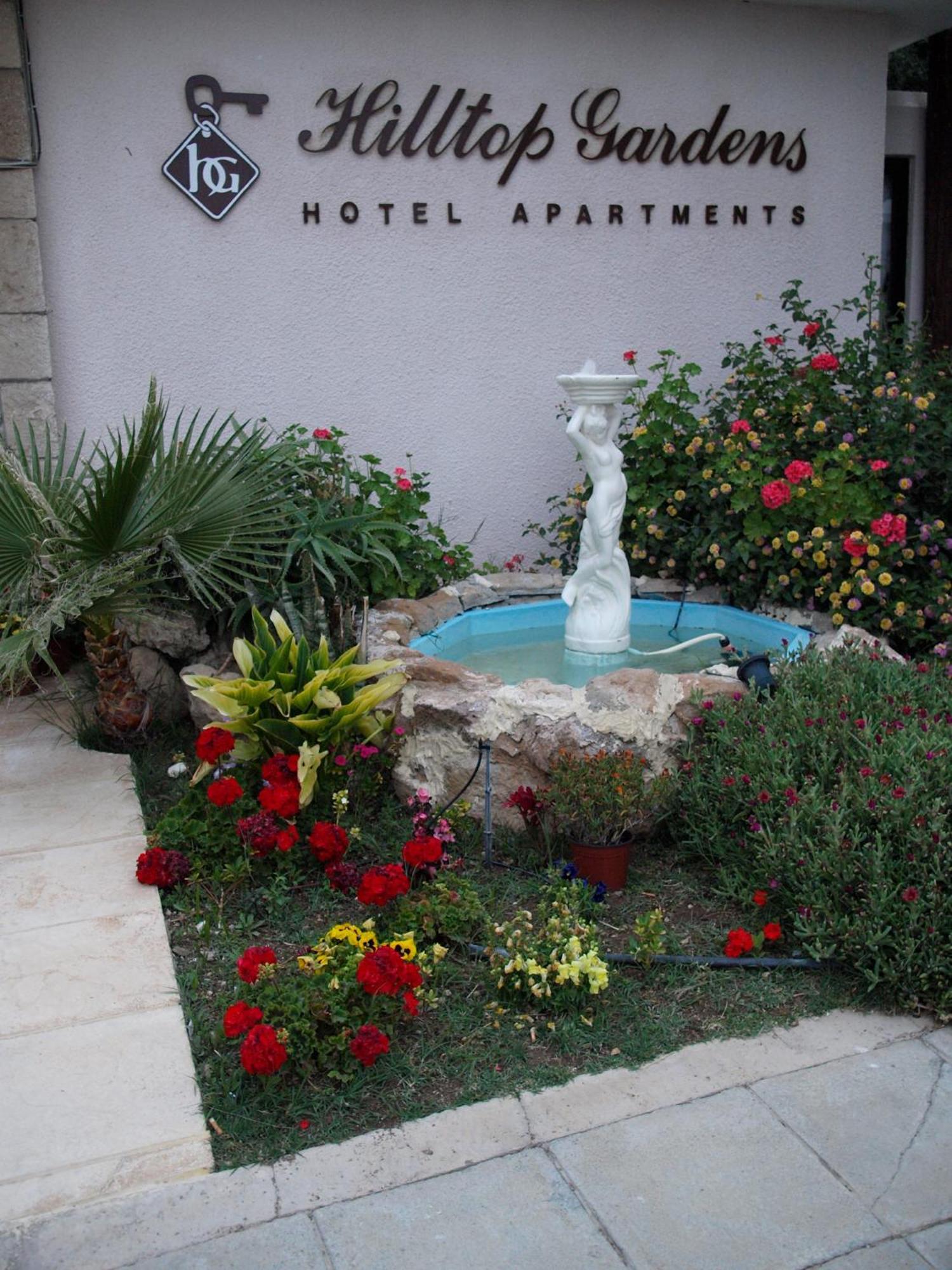 Hilltop Gardens Hotel Apartments Paphos Eksteriør billede