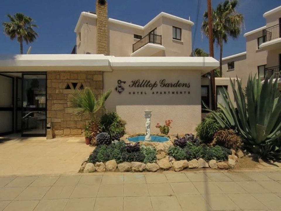 Hilltop Gardens Hotel Apartments Paphos Eksteriør billede